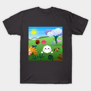 Happy Colorful Planet 01 T-Shirt